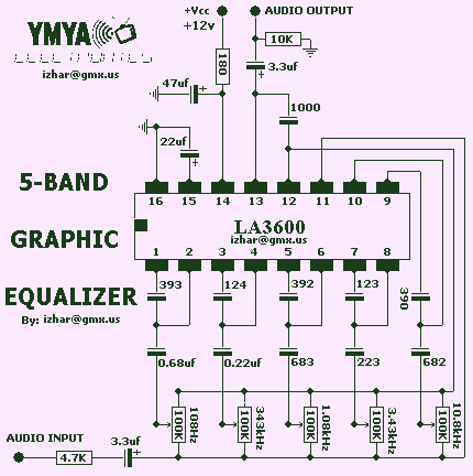 Alpine 7 Band Graphic Equalizer 3210 Wiring Diagram