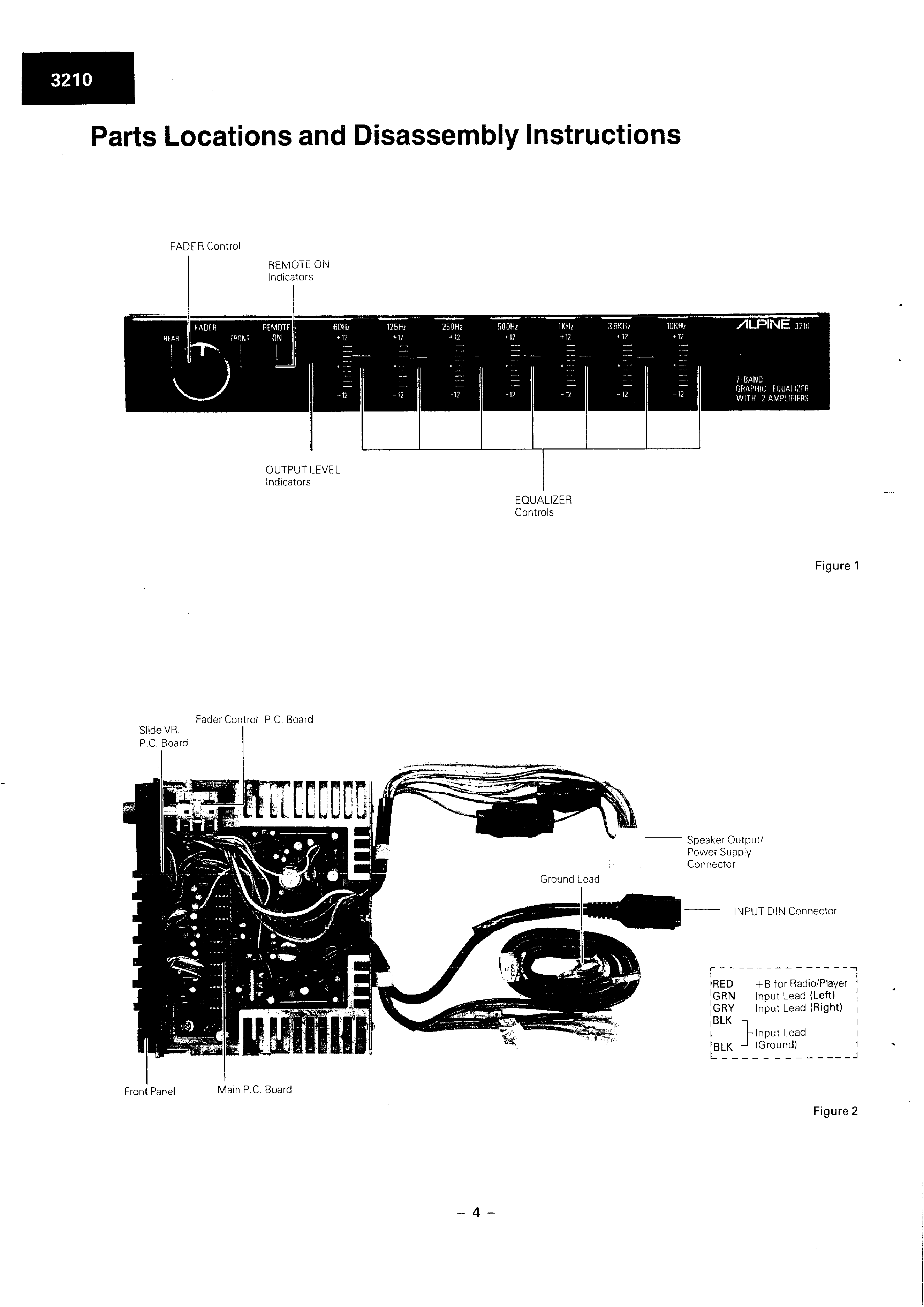 alpine 7 band graphic equalizer 3210 wiring diagram