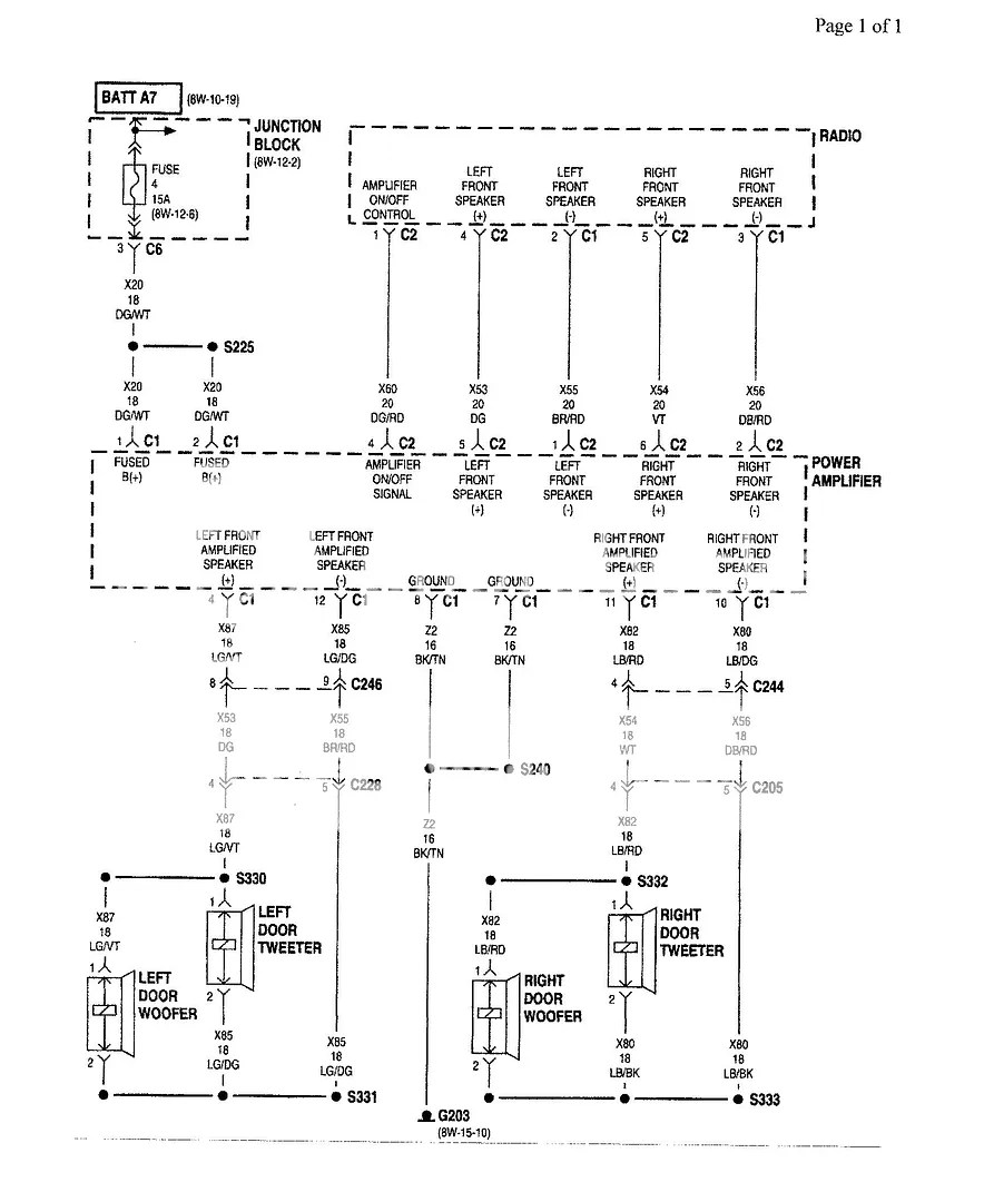 alpine ktp-445 amp wiring harness color code