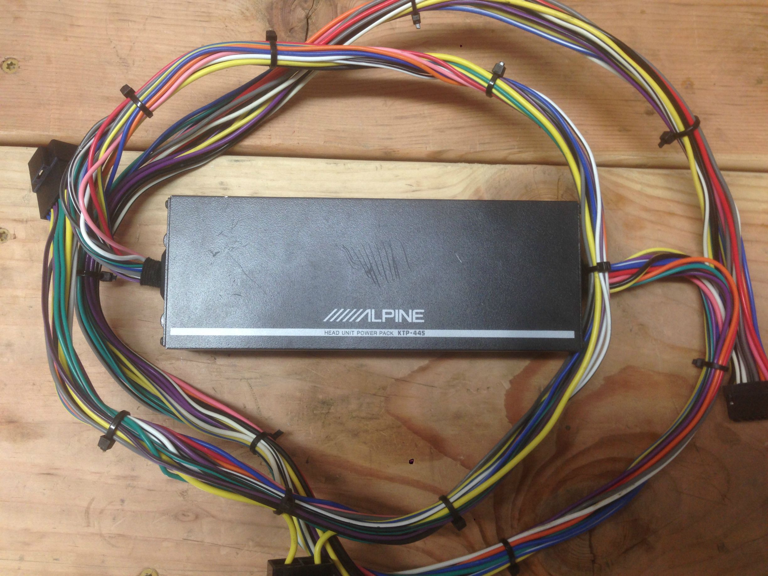 alpine ktp-445 amp wiring harness color code