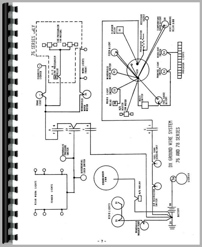 alternator wiring diagram for deutz fahr tractor