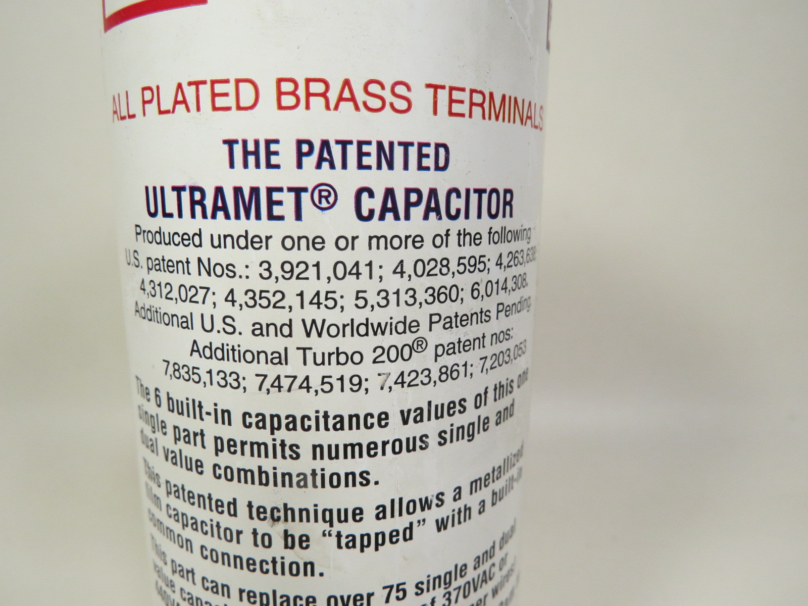 amrad ultramet capacitor wiring diagram ra2000/37