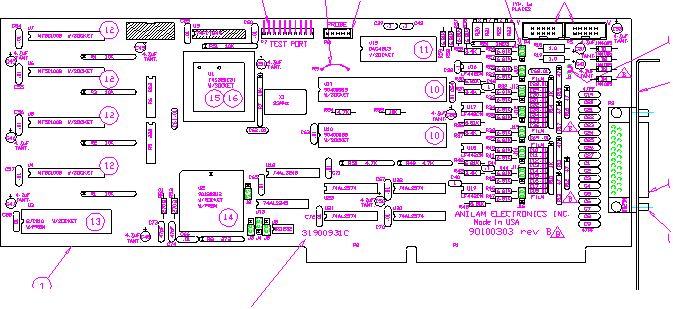 anilam 1100 wiring diagram