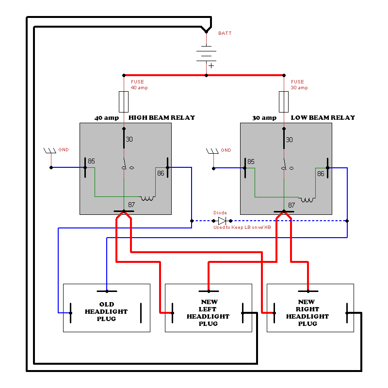 Anzo Headlight Wiring Diagram Wiring Diagram Pictures