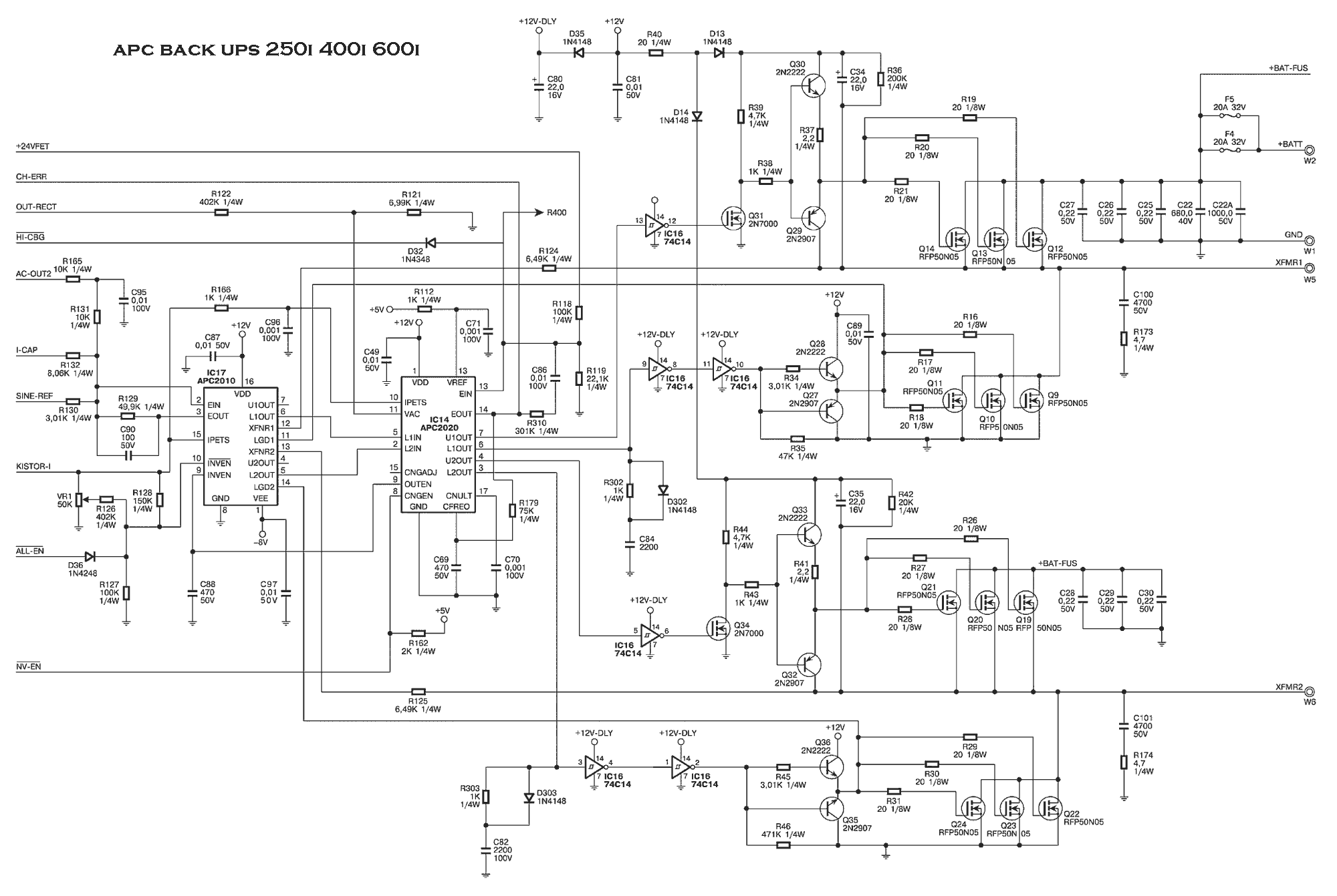 apc su3000rm battery wiring diagram