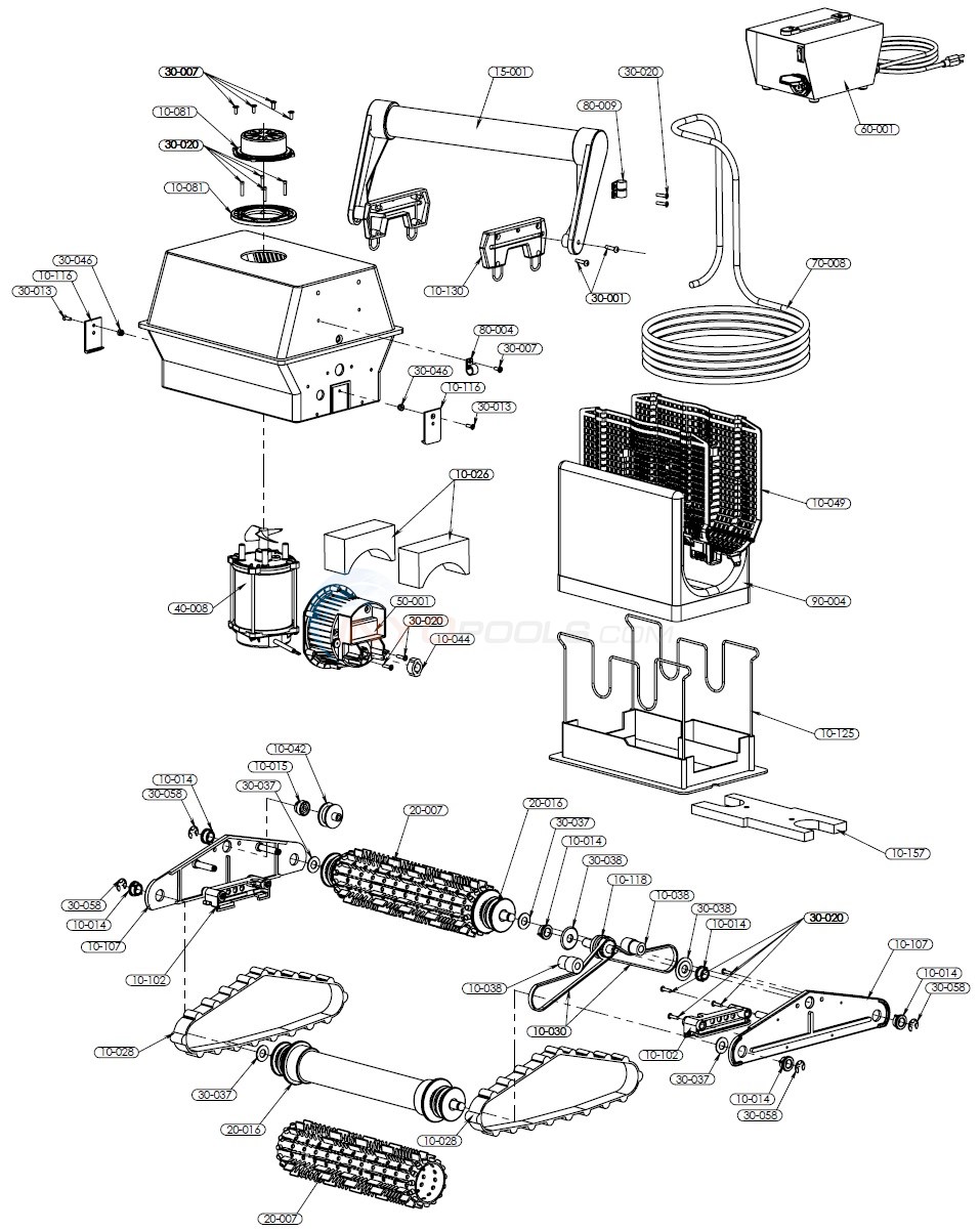 aquabot parts diagram