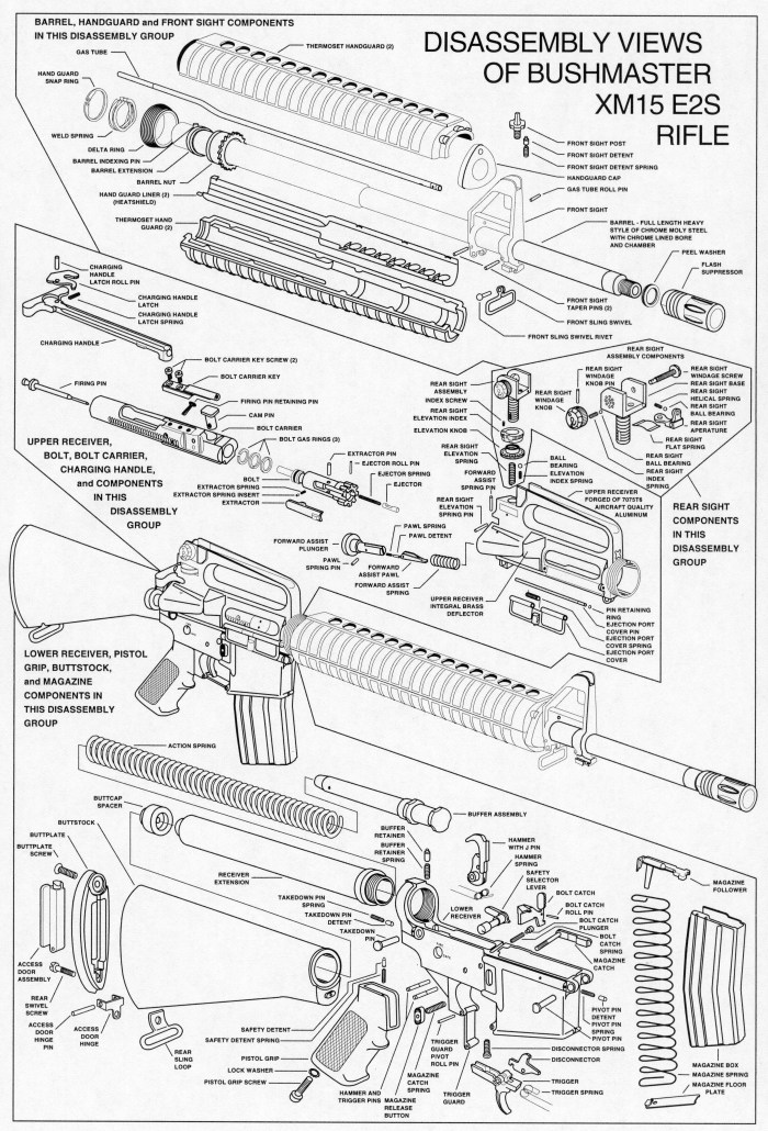 ar15 trigger assembly diagram