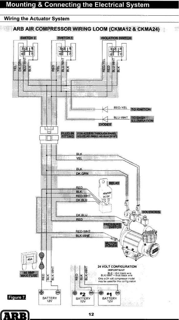 arb air locker wiring diagram
