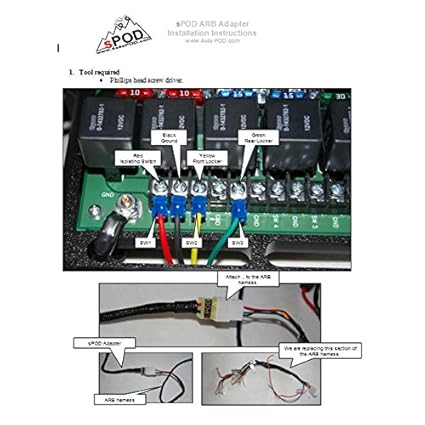 arb onboard air compressor wiring diagram