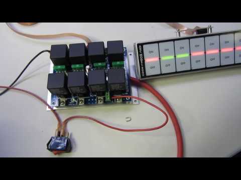 arc switch panel wiring diagram for 16v