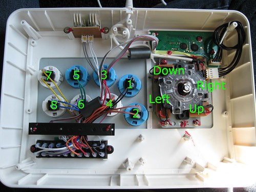 arcade joystick wiring diagram