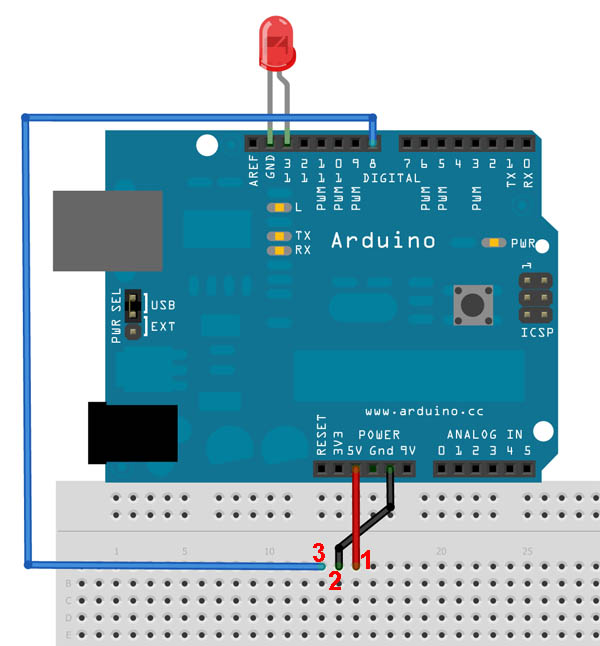 arduino hall effect sensor wiring