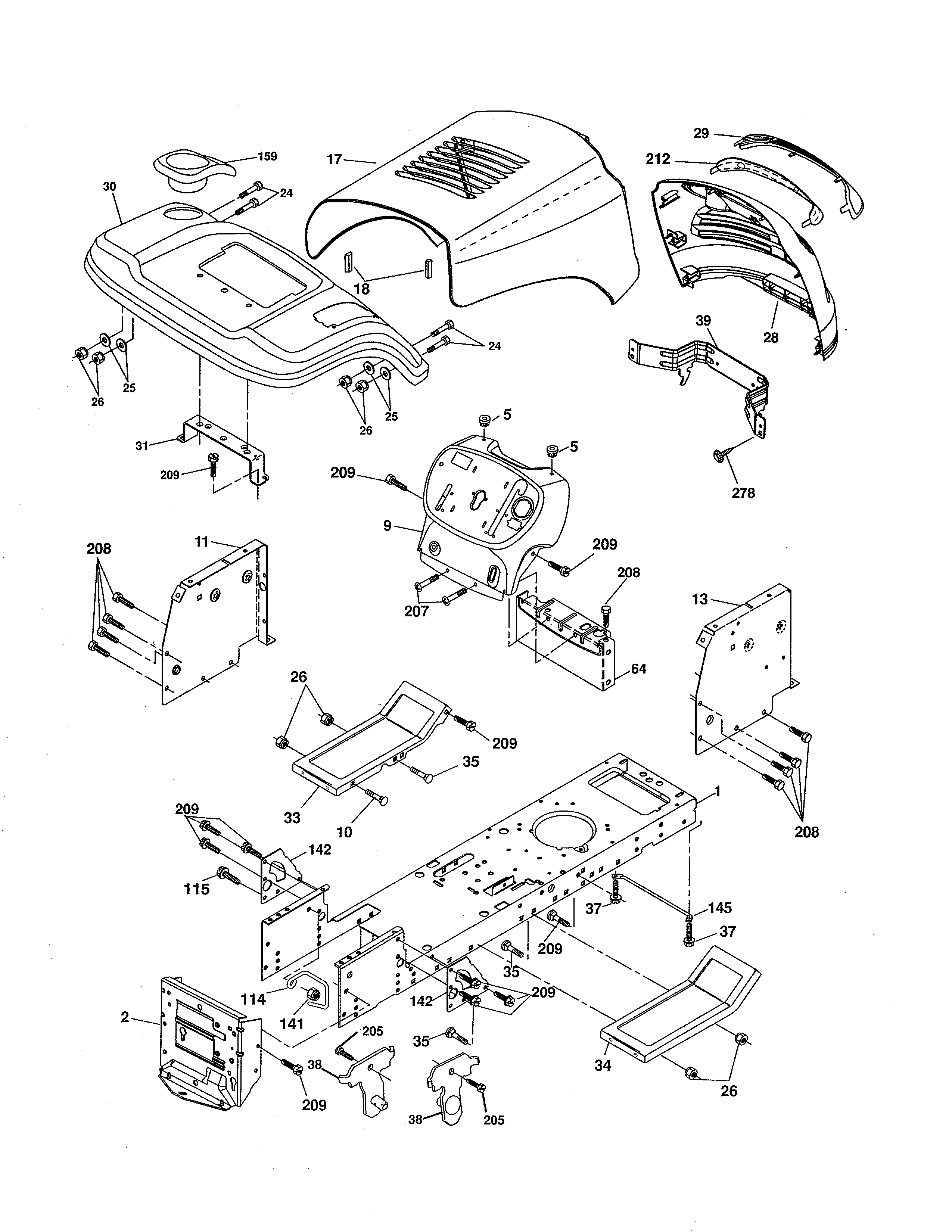 ariens riding mower drive belt diagram