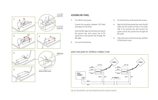 asd led light panel dimmer wiring diagram