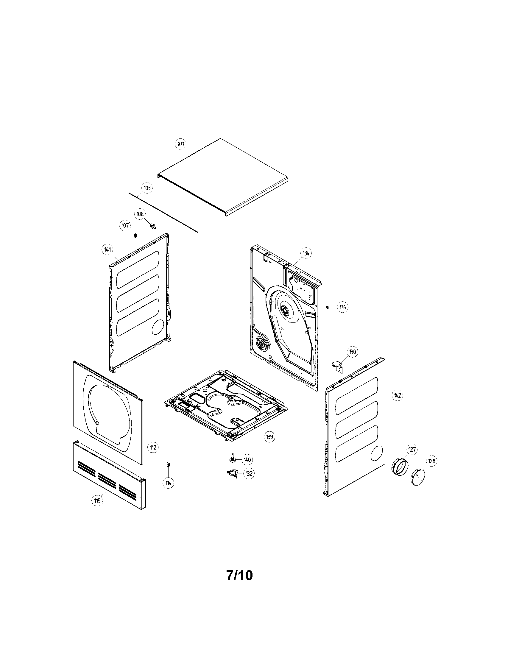 asko dishwasher parts diagram