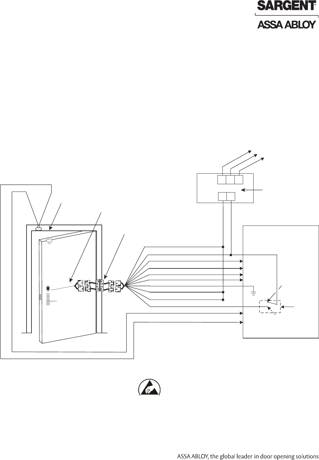 assa abloy 939d wiring diagram