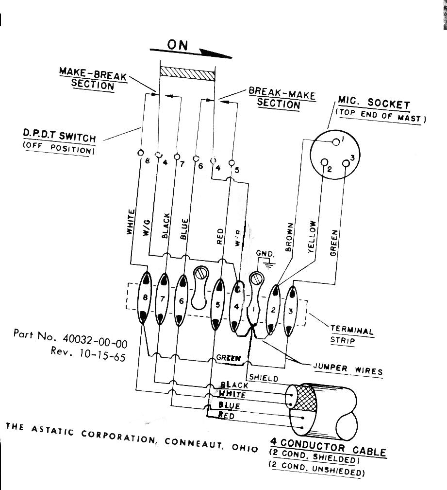 astatic cb mic wiring diagram