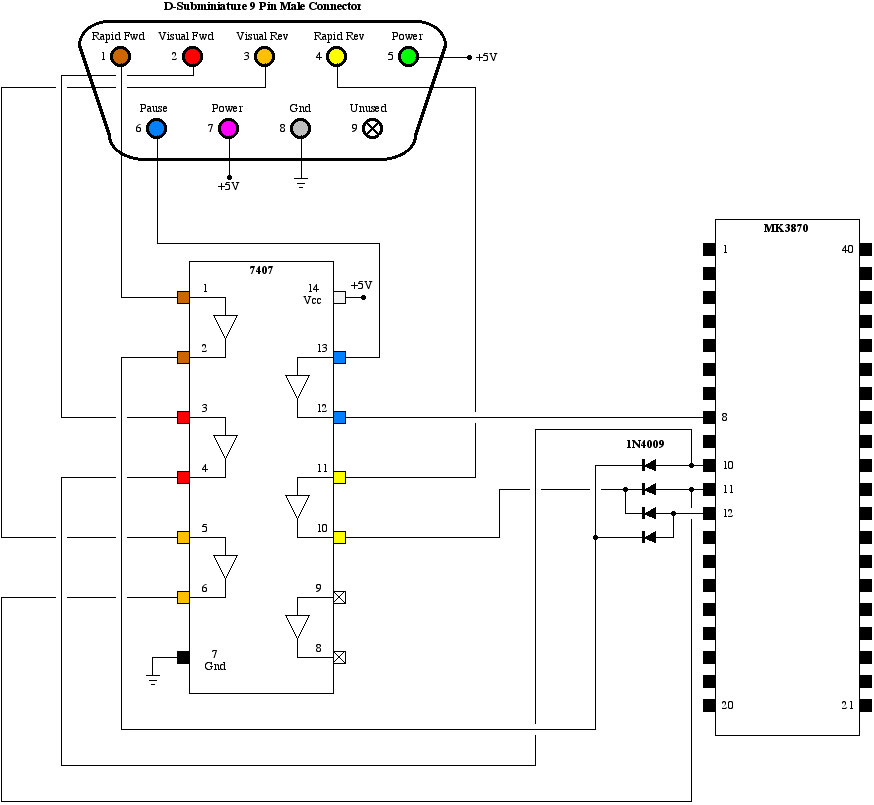 atari 2600 wiring diagram