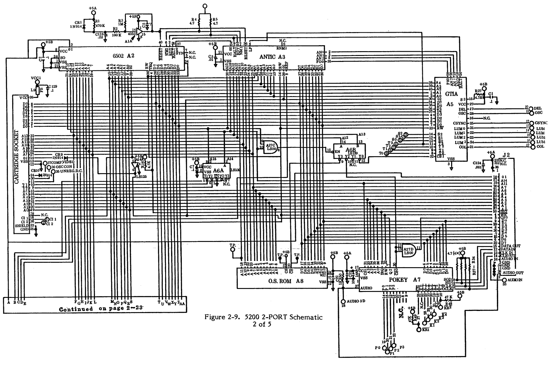 atari 2600 wiring diagram