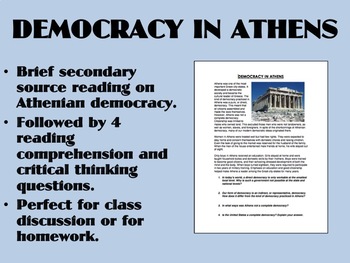 athenian democracy vs american democracy venn diagram
