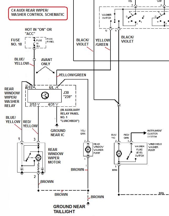 audi b5 s4 rear deck speaker wiring diagram