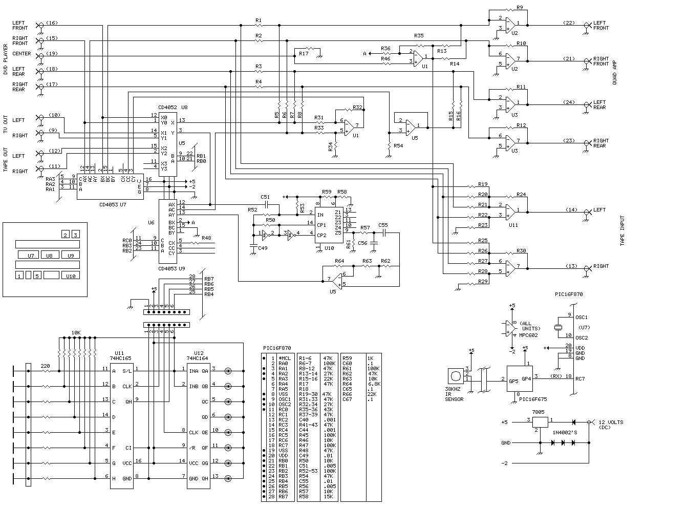 audio wiring diagram- deltalabs effectron 1