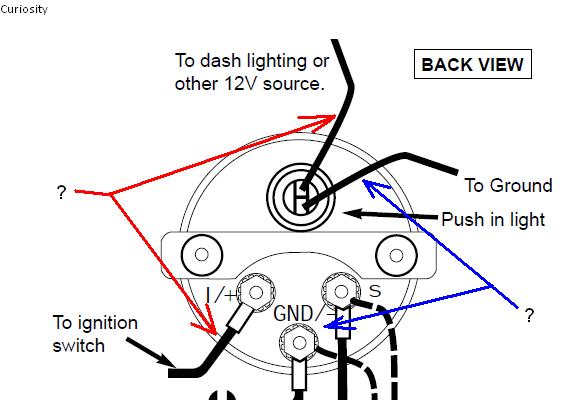 autometer water temp gauge wiring diagram