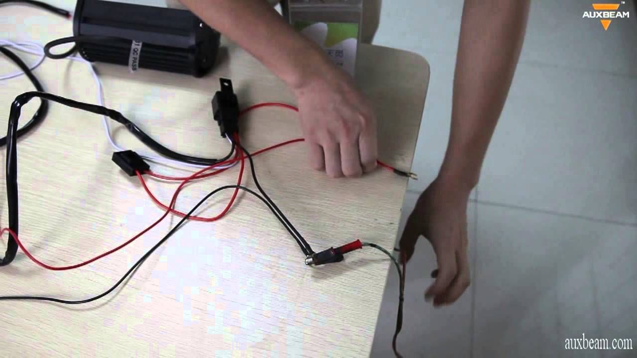 auxbeam light bar wiring diagram