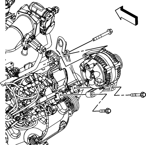 b+ battery cable from alternator to battery wiring diagram