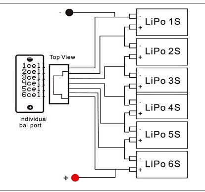 b6 charger jst to 6s cells lead wiring diagram