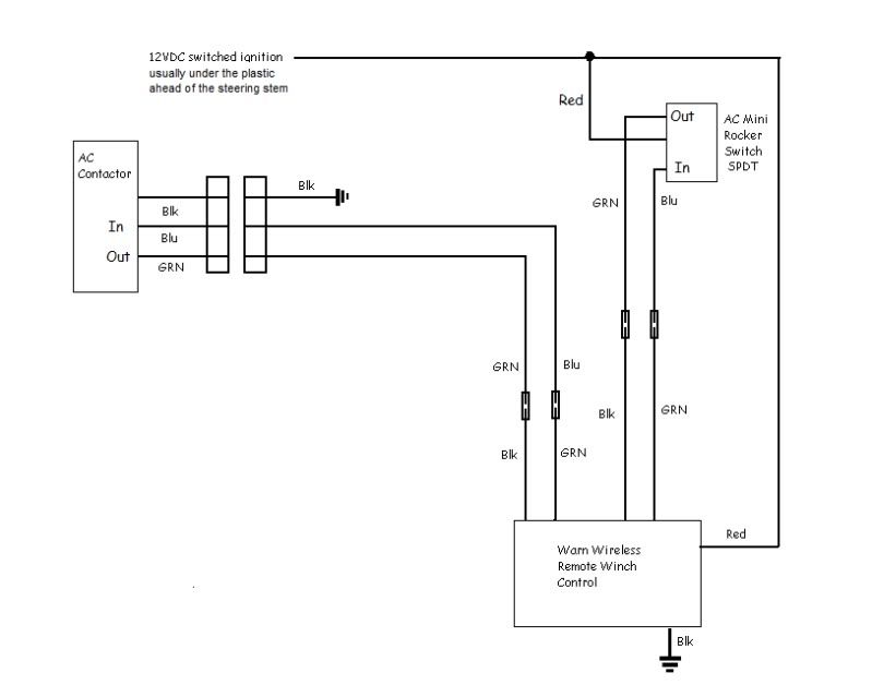 Badland 2500 Winch Wireless Remote Wiring Diagram Wiring Diagram Pictures