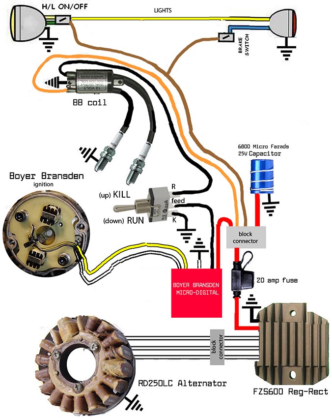 bajaj 2 stroke three wheeler wiring diagram