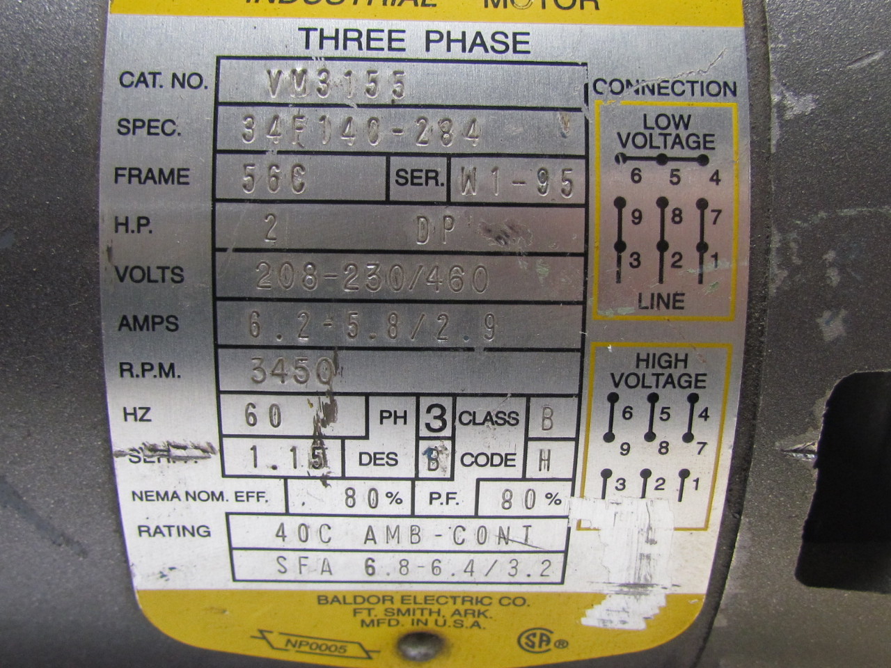 baldor 84z04051 wiring diagram