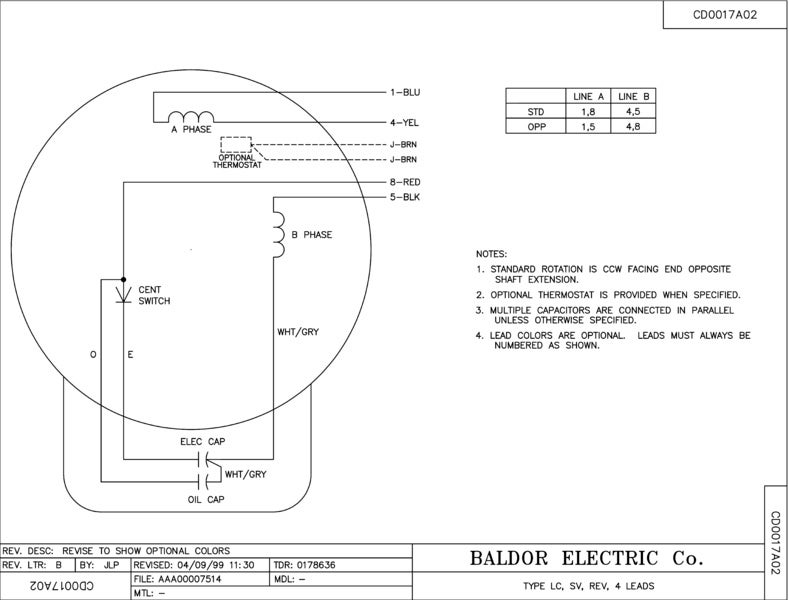 baldor farm duty motor wiring diagram