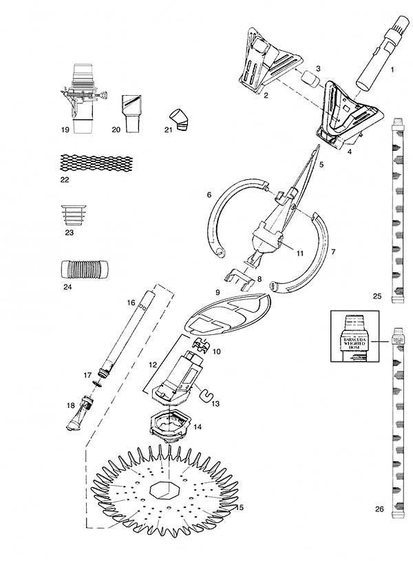 Baracuda G3 Parts Diagram