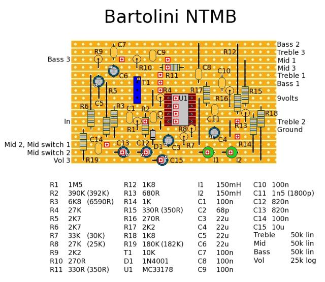 bartolini preamp wiring diagram