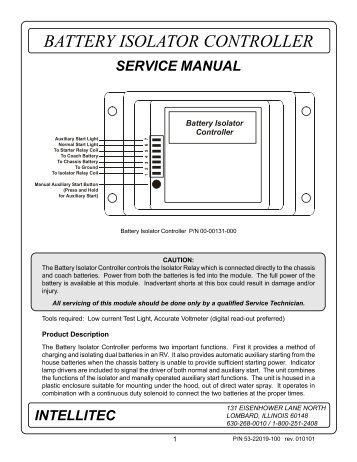 battery isolator wiring diagram damon