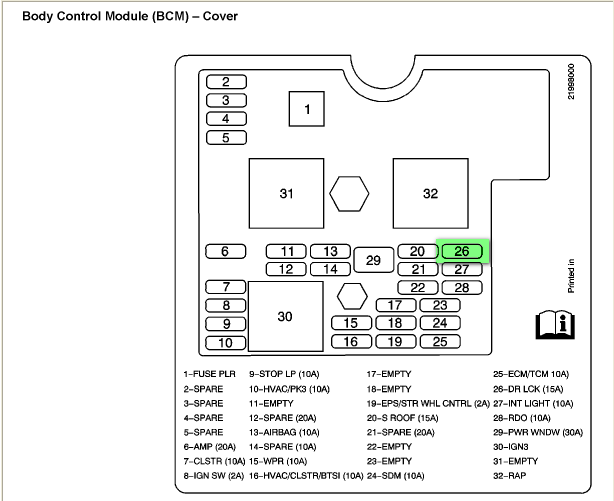 bcm chevy cobalt location wiring diagram