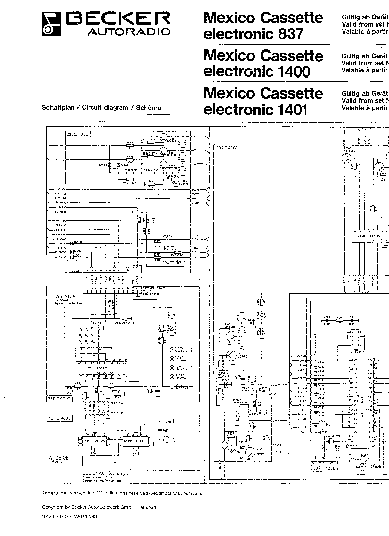 becker ar-2008/25a wiring diagram