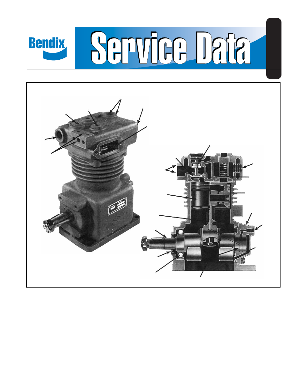 bendix air compressor diagram