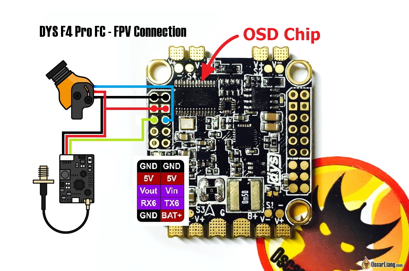 betaflight f4 flight controller wiring diagram