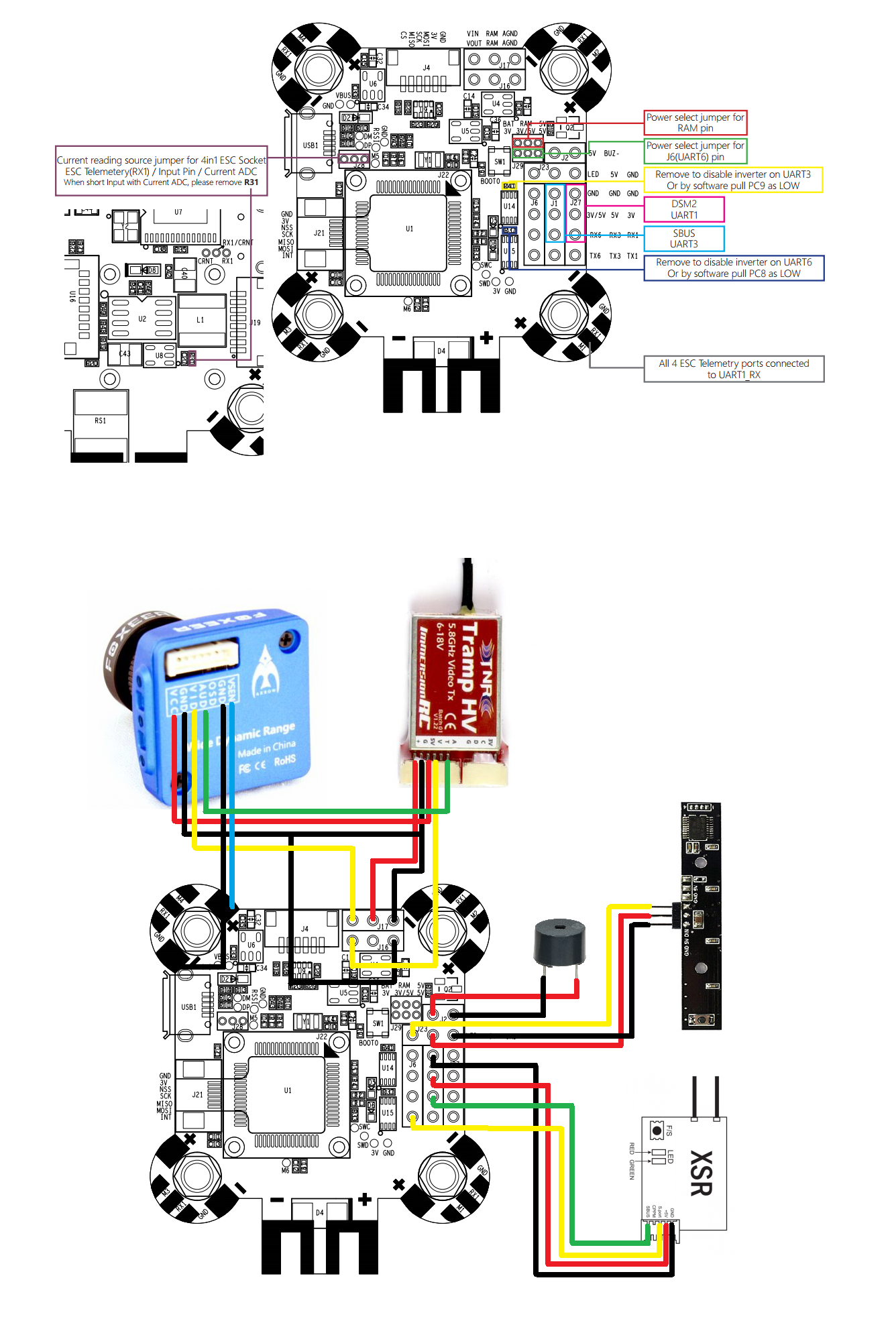 betaflight f4 wiring diagram
