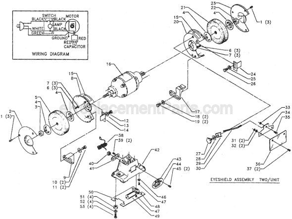 bg-6 bench grinder wiring diagram