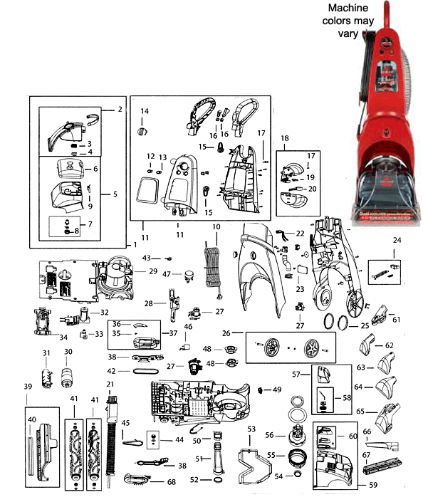 bissell pro clean heater wiring diagram