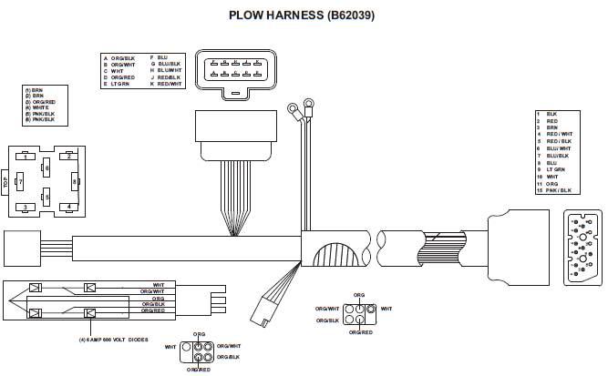 blizzard plow wiring diagram