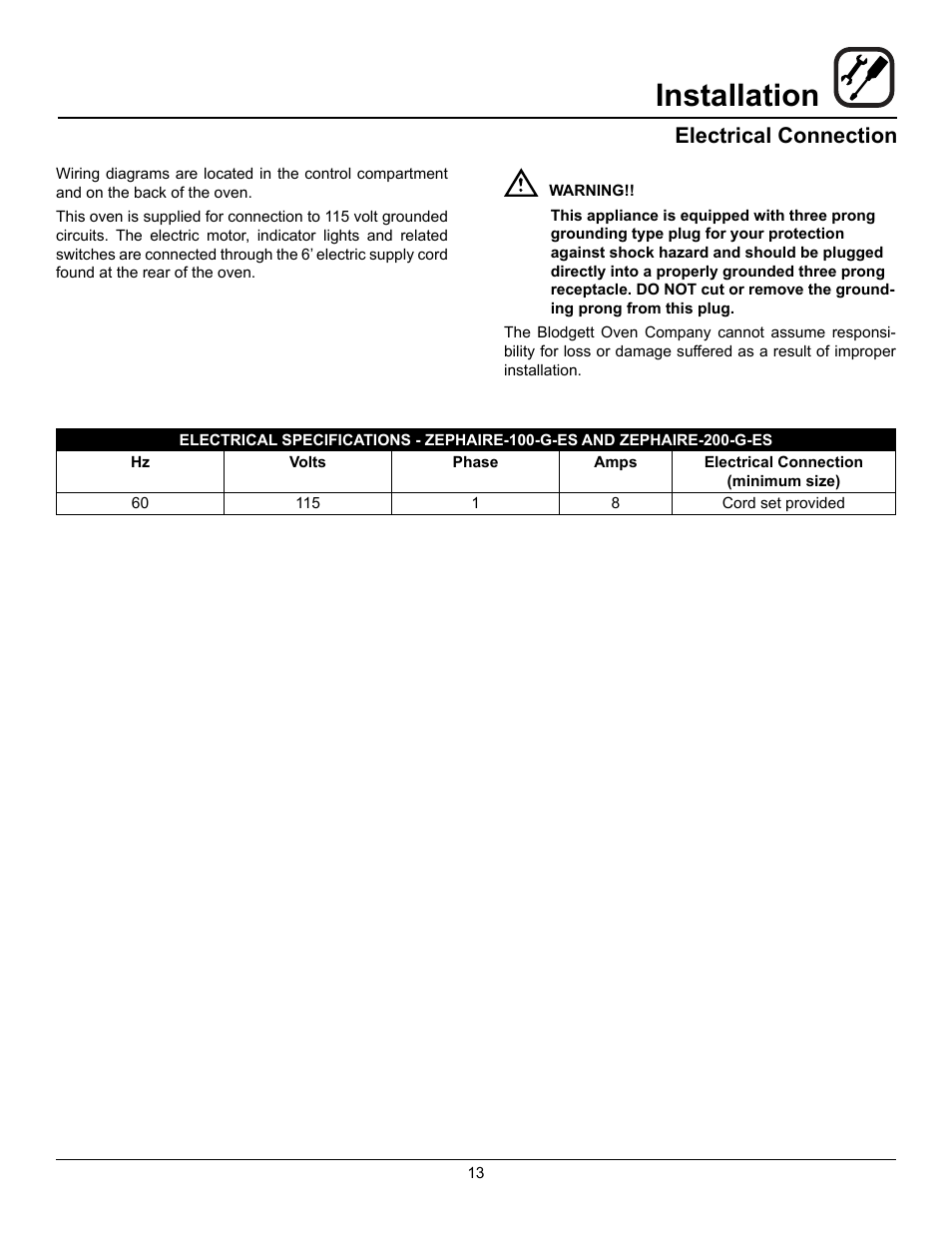 blodgett mark v wiring diagram