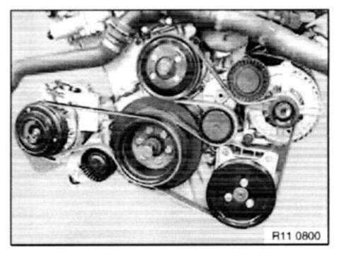 bmw 525i serpentine belt diagram