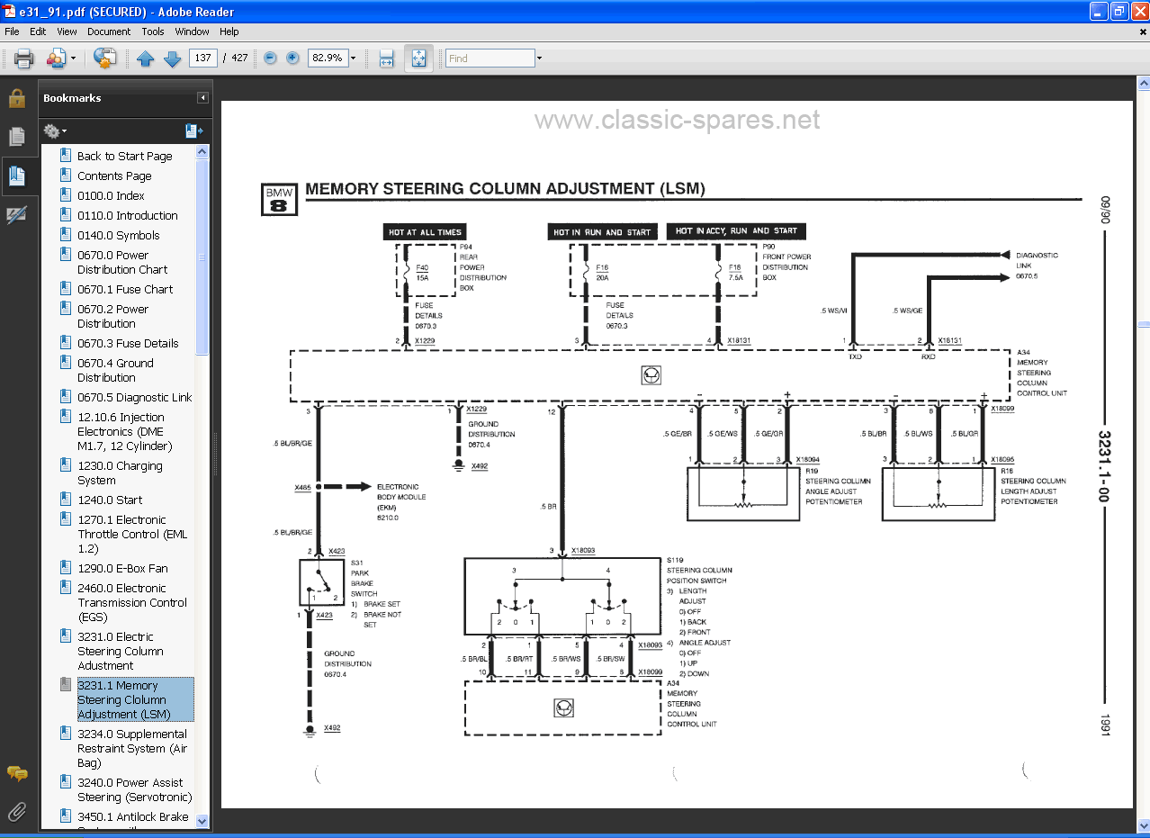 bmw e36 fuel sending wiring diagram