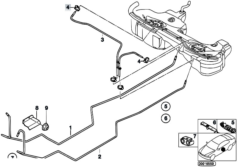 bmw e36 fuel sending wiring diagram