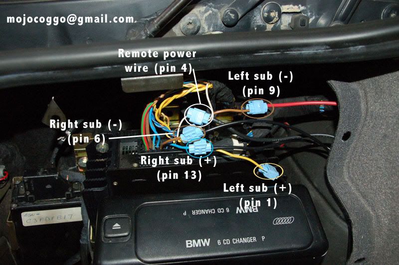 bmw e39 non dsp wiring diagram